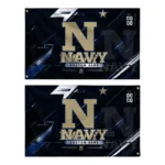 Navy Midshipmen House Flag Personalized Speed Slashes Blue Best Selling