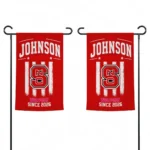 Nc State Wolfpack Garden Flag Custom Distressed Stripes Red Best Selling