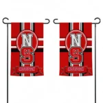 Nc State Wolfpack Garden Flag Customized Circle Medallion Red Best Selling