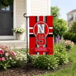 Nc State Wolfpack Garden Flag Customized Circle Medallion Red Best Selling