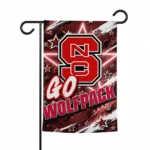 Nc State Wolfpack Garden Flag Personalized Glowing Star Red Best Selling