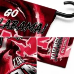 Nebraska Cornhuskers Garden Flag Custom Swirl Vortex Red Best Selling