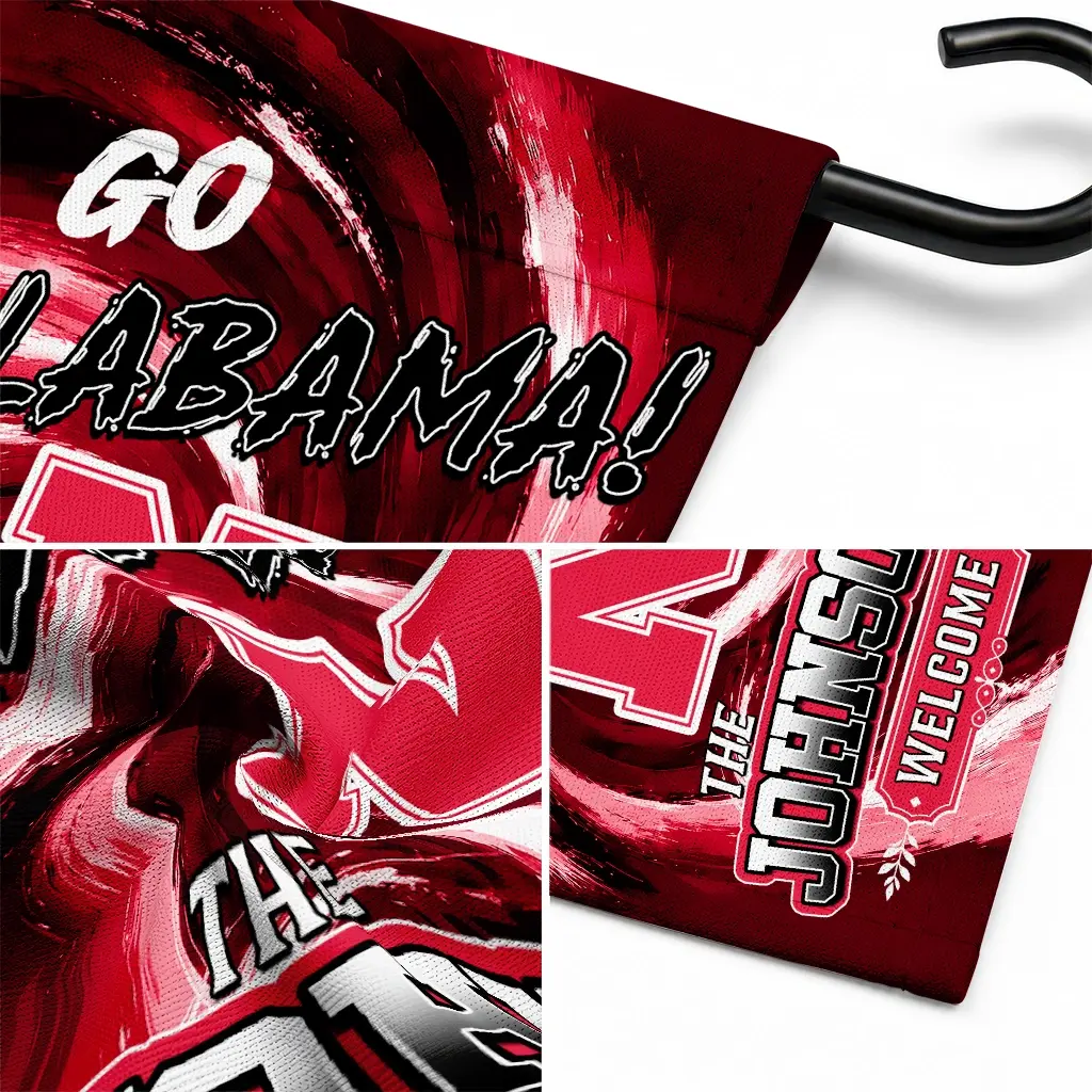 Nebraska Cornhuskers Garden Flag Custom Swirl Vortex Red Latest Model Nebraska Cornhuskers Garden Flag Custom Swirl Vortex Red Latest Model