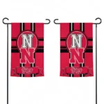 Nebraska Cornhuskers Garden Flag Personalized Circle Medallion Red Best Selling