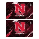 Nebraska Cornhuskers House Flag Customized Speed Slashes Red Best Selling