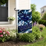 Nevada Wolf Pack Garden Flag Custom Glowing Star Blue Best Selling