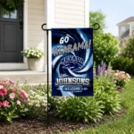 Nevada Wolf Pack Garden Flag Custom Swirl Vortex Blue Best Selling