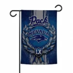 Nevada Wolf Pack Garden Flag Customized Laurel Wreath Blue Best Selling