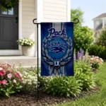 Nevada Wolf Pack Garden Flag Customized Laurel Wreath Blue Best Selling