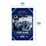 Nevada Wolf Pack Garden Flag Customized Photo Frame Blue Best Selling