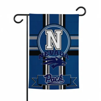 Nevada Wolf Pack Garden Flag Personalized Circle Medallion Blue Best Selling