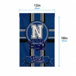 Nevada Wolf Pack Garden Flag Personalized Circle Medallion Blue Best Selling