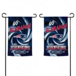 New England Patriots Garden Flag Custom Swirl Vortex Blue Best Selling