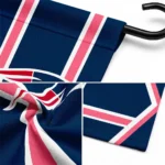 New England Patriots Garden Flag Personalized Chevron Stripes Blue Best Selling