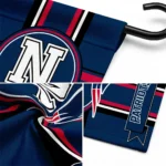 New England Patriots Garden Flag Personalized Circle Medallion Blue Best Selling