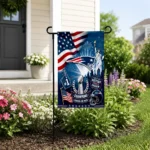 new-england-patriots-garden-flag-personalized-icon-collage-blue-best-selling.webp