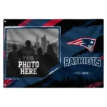 New England Patriots House Flag Customized Framed Photo Blue Black Best Selling