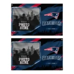 New England Patriots House Flag Customized Framed Photo Blue Black Best Selling