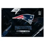 New England Patriots House Flag Customized Speed Slashes Blue Best Selling