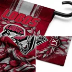 New Mexico Lobos Garden Flag Custom Laurel Wreath Red Best Selling