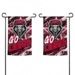 New Mexico Lobos Garden Flag Personalized Glowing Star Red Best Selling