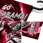 New Mexico Lobos Garden Flag Personalized Swirl Vortex Red Best Selling