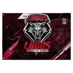 New Mexico Lobos House Flag Custom Speed Slashes Red Best Selling