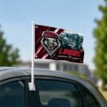 New Mexico Lobos House Flag Personalized Diagonal Stripes Red Best Selling