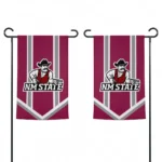 New Mexico State Aggies Garden Flag Customized Chevron Stripes Crimson Best Selling