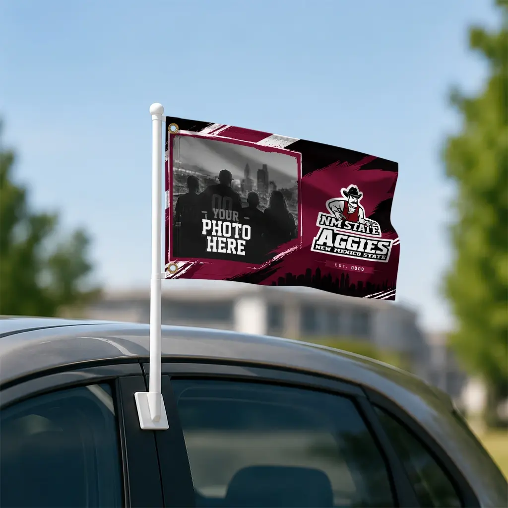 New Mexico State Aggies House Flag Custom Framed Photo Crimson Black Latest Model New Mexico State Aggies House Flag Custom Framed Photo Crimson Black Latest Model