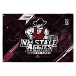 New Mexico State Aggies House Flag Custom Speed Slashes Crimson Best Selling
