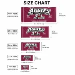 New Mexico State Aggies House Flag Customized Ornate Border Crimson Best Selling
