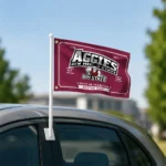 New Mexico State Aggies House Flag Customized Ornate Border Crimson Best Selling