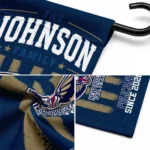 New Orleans Pelicans Garden Flag Custom Distressed Stripes Navy Best Selling