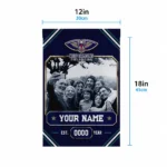 New Orleans Pelicans Garden Flag Custom Photo Frame Navy Best Selling