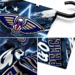 New Orleans Pelicans Garden Flag Personalized Glowing Star Navy Best Selling