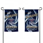 New Orleans Pelicans Garden Flag Personalized Swirl Vortex Navy Best Selling