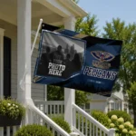 New Orleans Pelicans House Flag Custom Framed Photo Navy Black Best Selling