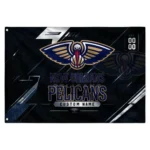 New Orleans Pelicans House Flag Custom Speed Slashes Navy Best Selling