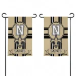New Orleans Saints Garden Flag Custom Circle Medallion Gold Best Selling