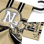 New Orleans Saints Garden Flag Custom Circle Medallion Gold Best Selling