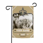 new-orleans-saints-garden-flag-personalized-photo-frame-gold-best-selling.webp