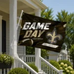 New Orleans Saints House Flag Customized Action Streaks Gold Best Selling