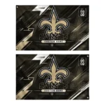 New Orleans Saints House Flag Personalized Speed Slashes Gold Best Selling