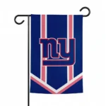 New York Giants Garden Flag Customized Chevron Stripes Blue Best Selling