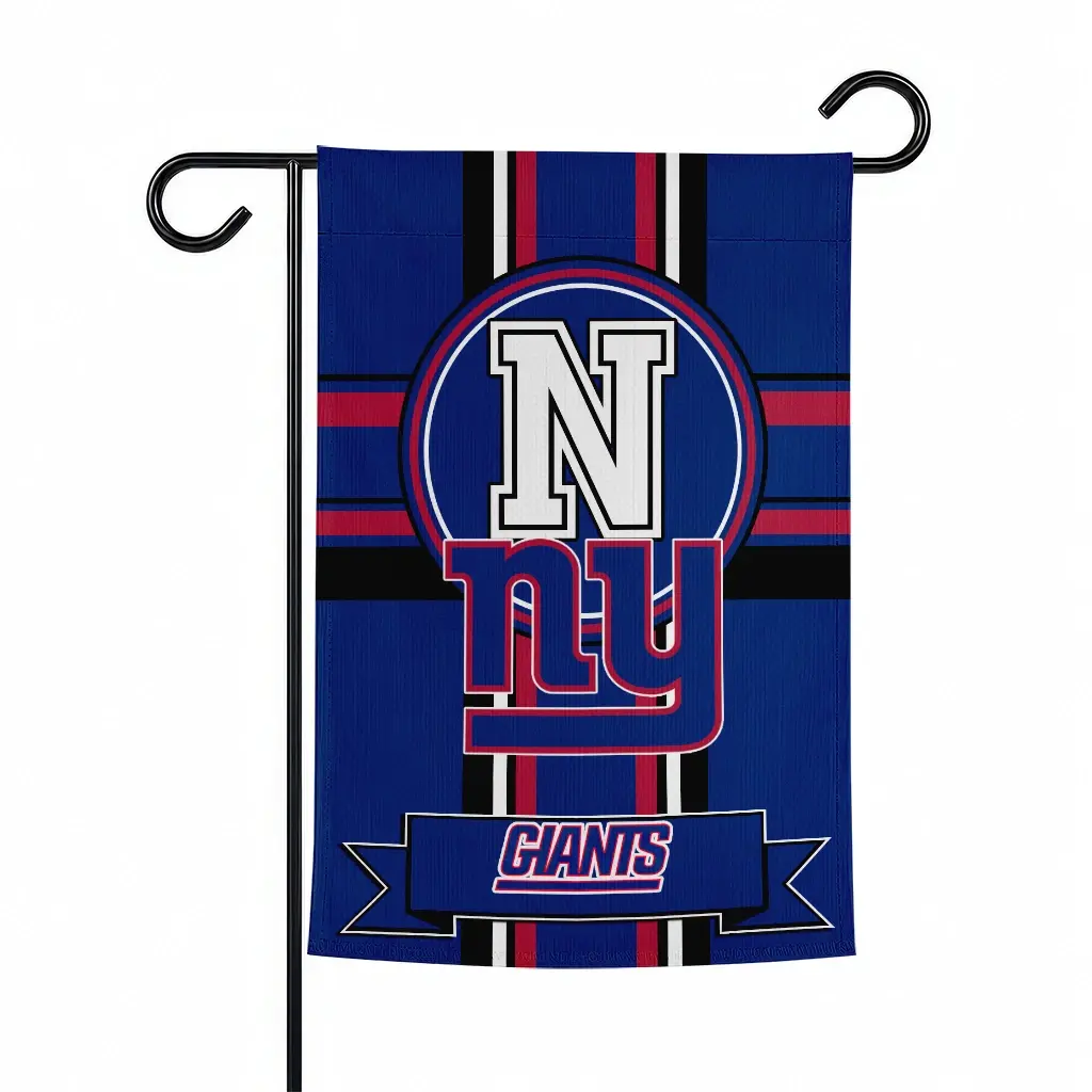 New York Giants Garden Flag Customized Circle Medallion Blue Best Selling New York Giants Garden Flag Customized Circle Medallion Blue Best Selling