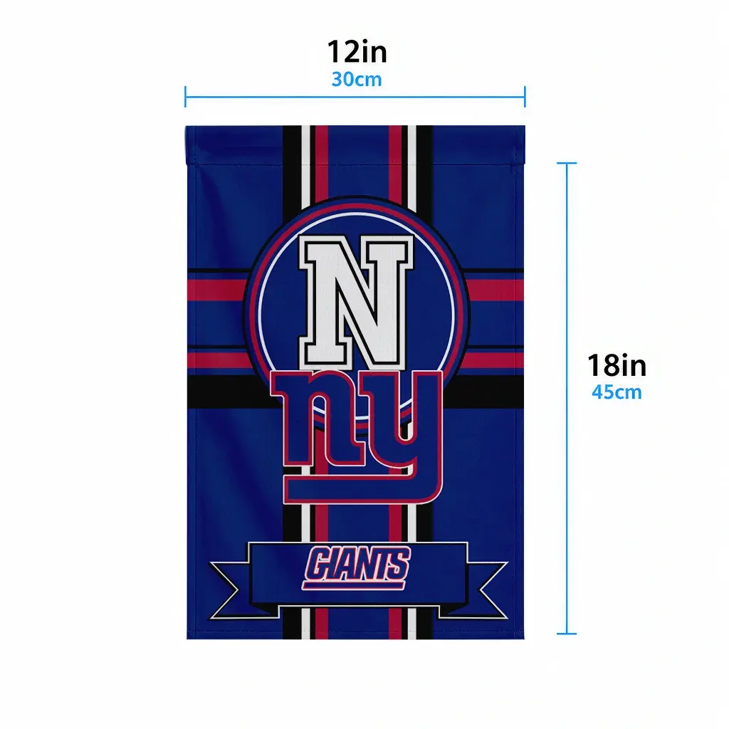 New York Giants Garden Flag Customized Circle Medallion Blue High Quality New York Giants Garden Flag Customized Circle Medallion Blue High Quality