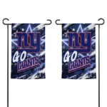 New York Giants Garden Flag Personalized Glowing Star Blue Best Selling