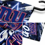 New York Giants Garden Flag Personalized Glowing Star Blue Best Selling