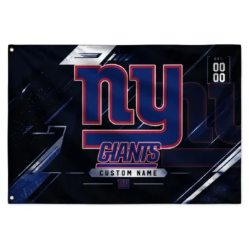 New York Giants House Flag Custom Speed Slashes Blue Best Selling
